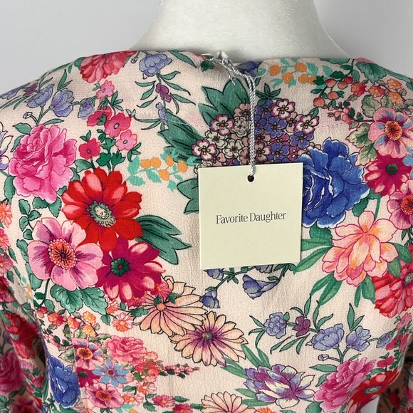 NWT FAVORITE DAUGHTER- THE BARELY HOLDING IT TOGETHER MINI DRESS - Picture 6 of 7